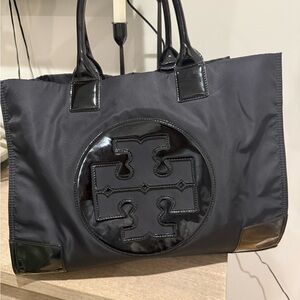 Tory Burch Black Nylon Tote